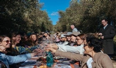 Long lunches in the Olive Grove