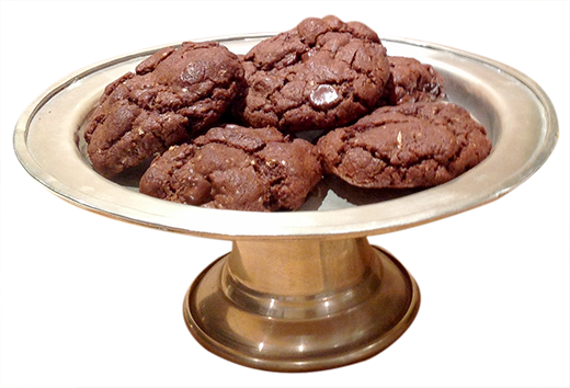 Dark Chocolate and Olive Oil Cookies